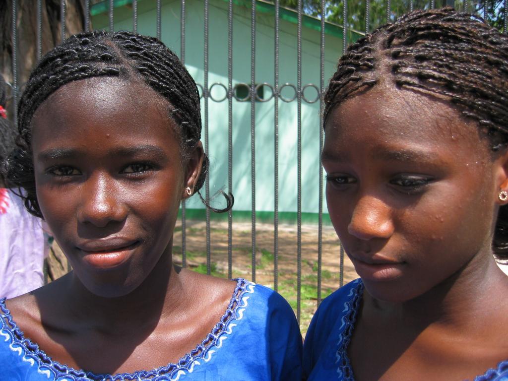  Sainey and her twin sister