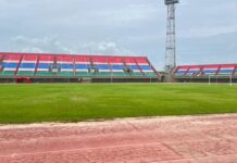 Update on Independence Stadium Pitch Upgrade and supply of equipment