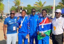 Gambia U18 Beach Volleyball Boys Claim Silver at African Youth Games in Angola