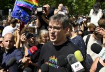 Hungary charges Budapest mayor for allowing banned pride march