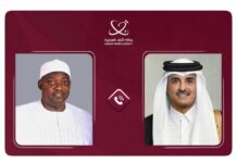 President Adama Barrow Expresses Solidarity with Qatar Amid Iranian Attacks