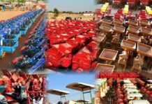 Barrow Hands Over 400+ Farm Machines in Major Push for Agricultural Mechanization