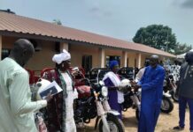 GAFSP Hands Over 13 Tricycles to Empower Women Vegetable Farmers in The Gambia