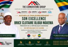 Cornerstone Group Extends Warm Welcome to Gabonese President to The Gambia Amid Major Housing Deal