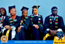 Community Health Nurses Graduate at Hadigala College 3rd Convocation