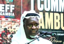 EFF Leader Unveils Six-Point Agenda Promising Free Education, Healthcare for All Gambians