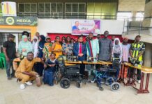 IQRA International Donates Sewing Machines and Wheelchairs in Banjul