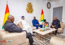 Barrow, Doumbouya Move to Strengthen Gambia-Guinea Ties Following Conakry Talks