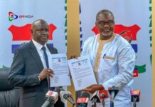 Kemo Ceesay Takes Charge as Bajo Hands Over GFF Leadership