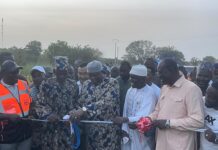 Barrow Inaugurates D1.9 Billion Kabada Roads Project