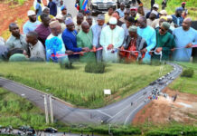Barrow Inaugurates 13.9km URR Roads, Insists Development Must Reach Every Gambian